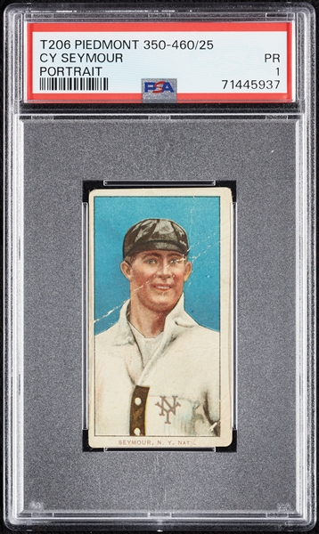 1909-11 T206 Cy Seymour Portrait PSA 1