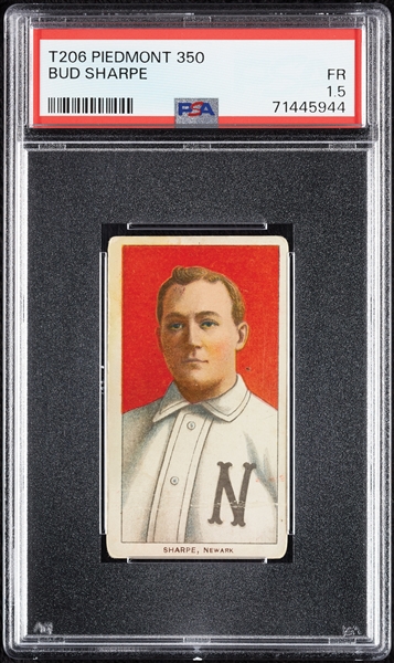 1909-11 T206 Bud Sharpe PSA 1.5