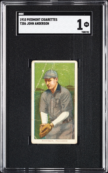 1909-11 T206 John Anderson SGC 1