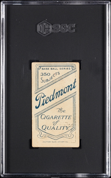 1909-11 T206 Jack Knight Portrait SGC 4