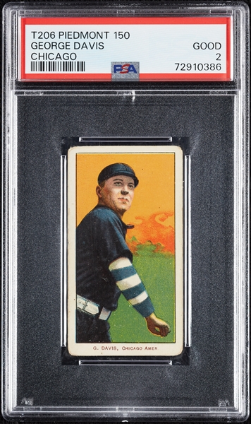 1909-11 T206 George Davis Chicago PSA 2