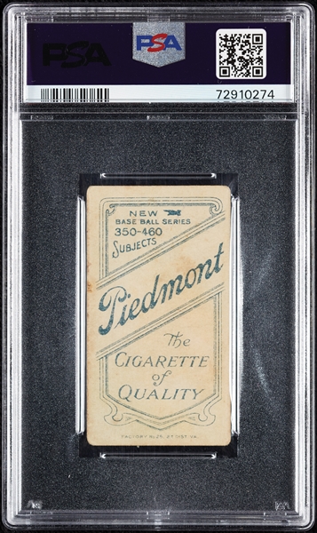 1909-11 T206 Hal Chase Holding Trophy PSA 2.5