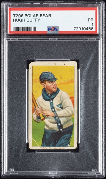 1909-11 T206 Hugh Duffy PSA 1