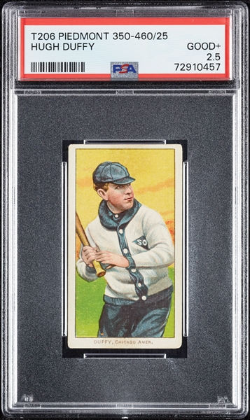 1909-11 T206 Hugh Duffy PSA 2.5