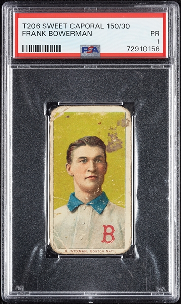 1909-11 T206 Frank Bowerman PSA 1