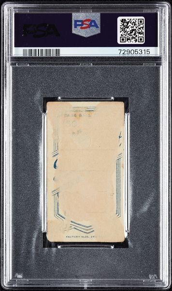 1909-11 T206 Harry McIntyre Brooklyn PSA Authentic