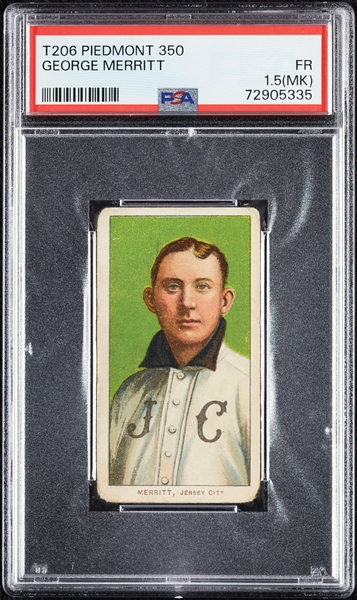 1909-11 T206 George Merritt PSA 1.5 (MK)