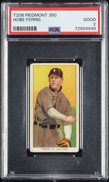 1909-11 T206 Hobe Ferris PSA 2