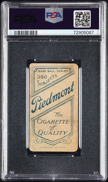 1909-11 T206 Miller Huggins Hands At Mouth PSA 2