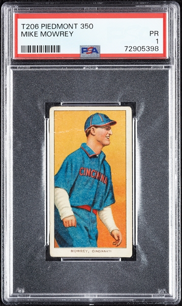 1909-11 T206 Mike Mowrey PSA 1