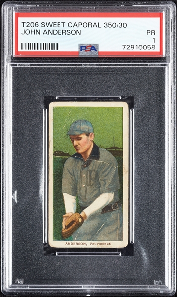 1909-11 T206 John Anderson PSA 1