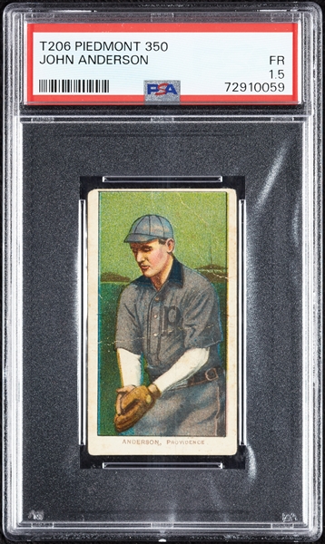 1909-11 T206 John Anderson PSA 1.5