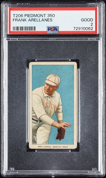 1909-11 T206 Frank Arellanes PSA 2