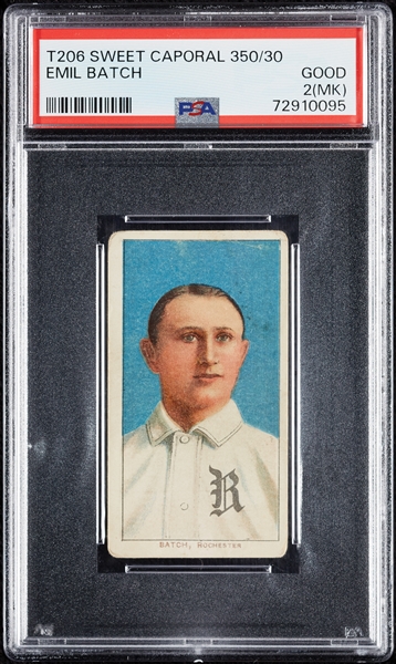 1909-11 T206 Emil Batch PSA 2 (MK)