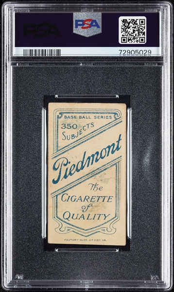 1909-11 T206 Lefty Leifield Batting PSA 4