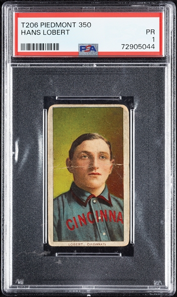 1909-11 T206 Hans Lobert PSA 1