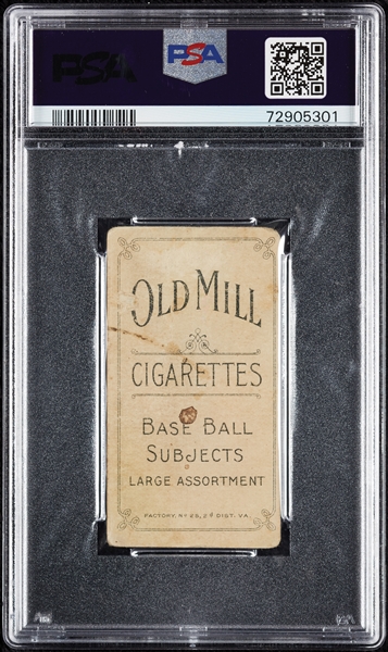 1909-11 T206 John McGraw Finger In Air (Old Mill Back) PSA 1.5