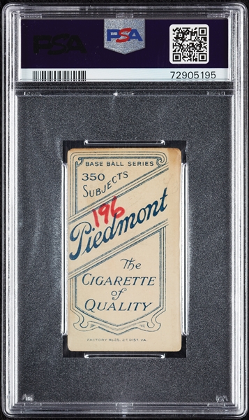 1909-11 T206 Harry Krause Portrait PSA 2 (MK)
