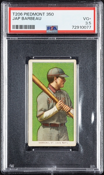 1909-11 T206 Jap Barbeau PSA 3.5