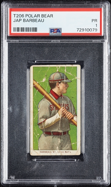 1909-11 T206 Jap Barbeau PSA 1