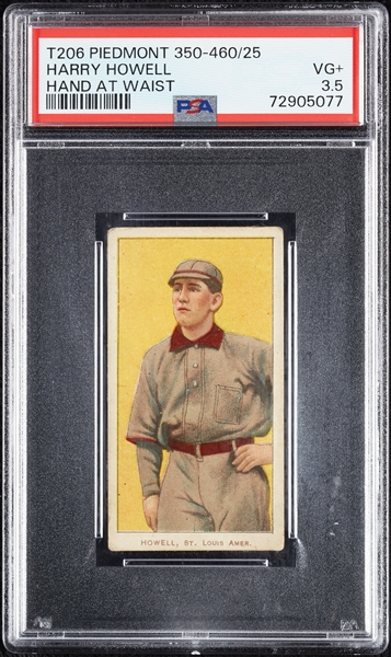 1909-11 T206 Harry Howell Hand At Waist PSA 3.5