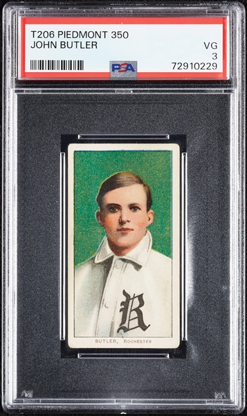 1909-11 T206 John Butler PSA 3