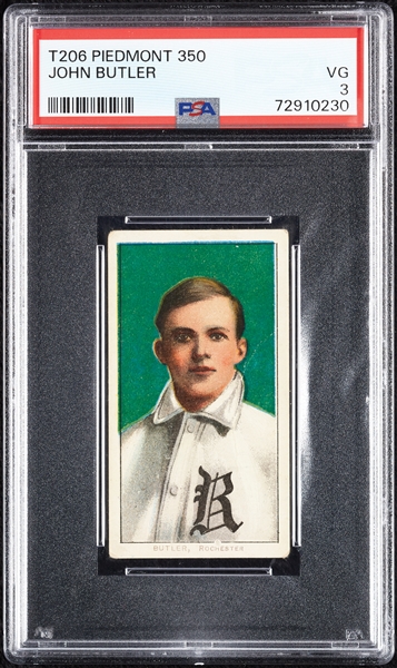 1909-11 T206 John Butler PSA 3