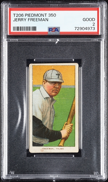 1909-11 T206 Jerry Freeman PSA 2