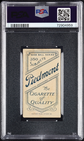 1909-11 T206 Lou Fiene Throwing PSA 1