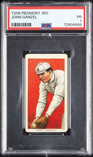 1909-11 T206 John Ganzel PSA 1