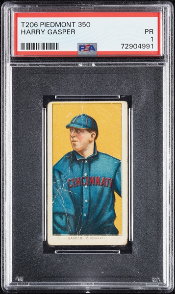 1909-11 T206 Harry Gasper PSA 1