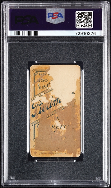 1909-11 T206 Monte Cross PSA Authentic