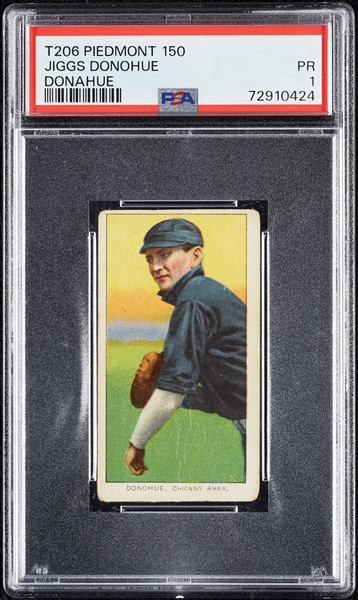 1909-11 T206 Jiggs Donohue (Donahue) PSA 1