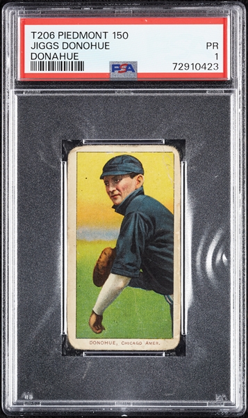 1909-11 T206 Jiggs Donohue (Donahue) PSA 1