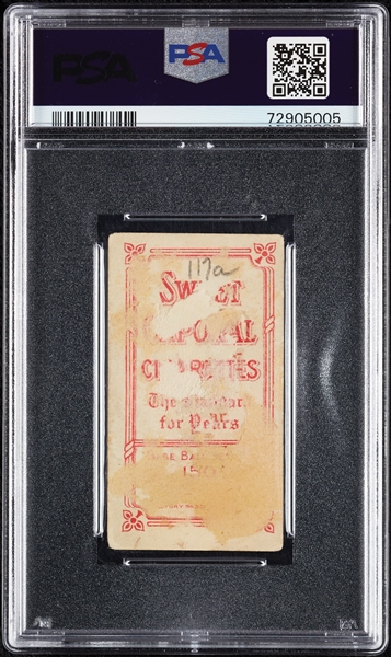 1909-11 T206 Joe Lake New York PSA 1 (MK)