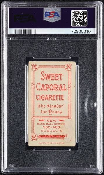 1909-11 T206 Joe Lake St. Louis, No Ball PSA 1.5