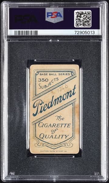 1909-11 T206 Joe Lake St. Louis, No Ball PSA 2 (MK)