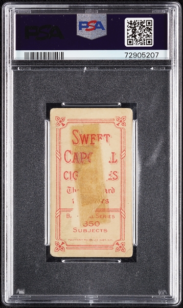 1909-11 T206 Hughie Jennings Both Hands Showing PSA 1