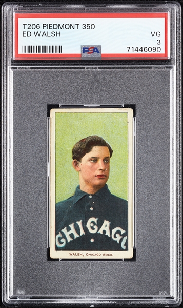 1909-11 T206 Ed Walsh PSA 3