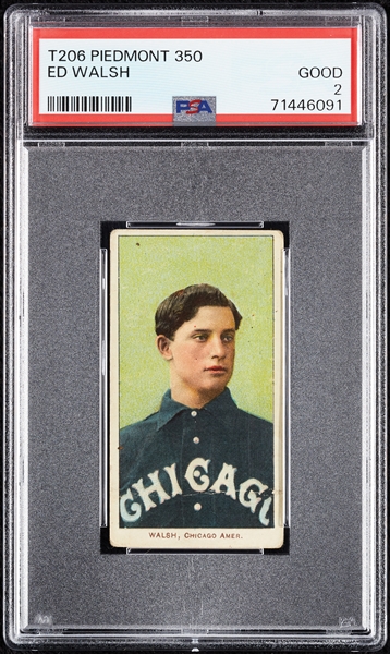 1909-11 T206 Ed Walsh PSA 2