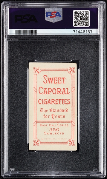 1909-11 T206 Lucky Wright PSA 4