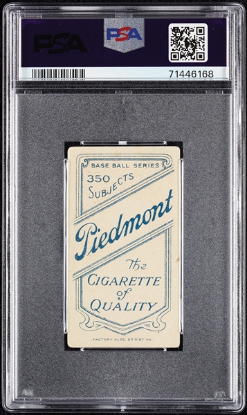 1909-11 T206 Lucky Wright PSA 2