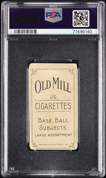 1909-11 T206 Jimmy Williams (Old Mill Back) PSA 1.5 (MK)