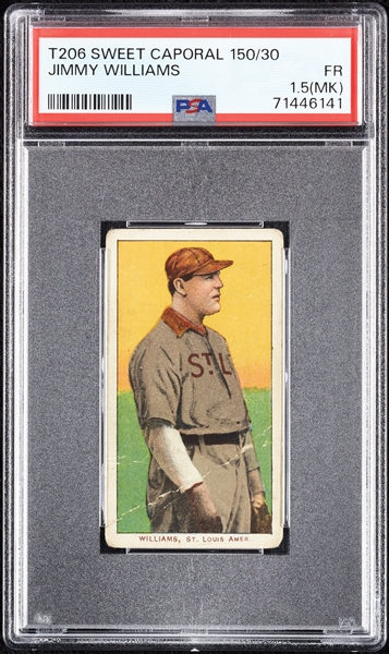 1909-11 T206 Jimmy Williams PSA 1.5 (MK)