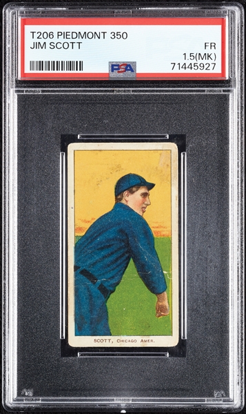 1909-11 T206 Jim Scott PSA 1.5 (MK)