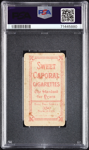 1909-11 T206 Nap Rucker Throwing PSA 1 (MK)