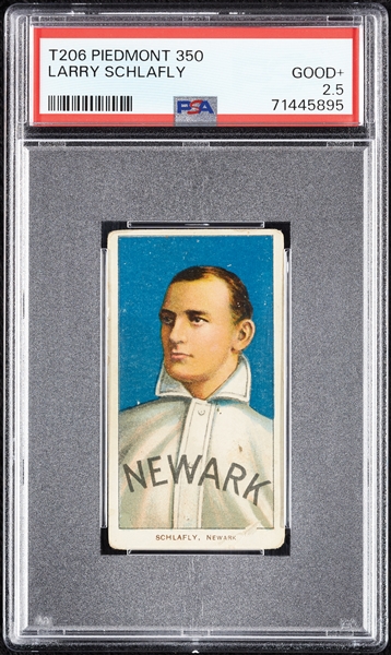 1909-11 T206 Larry Schlafly PSA 2.5