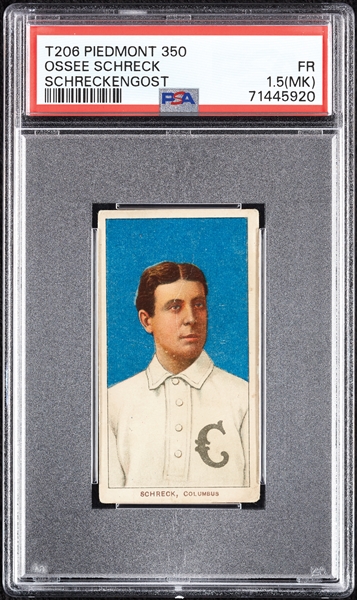 1909-11 T206 Ossee Schreck (Schreckengost) PSA 1.5 (MK)