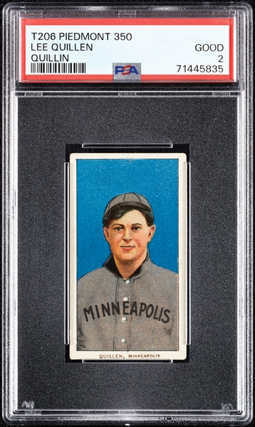 1909-11 T206 Lee Quillen (Quillin) PSA 2