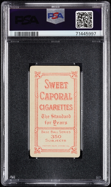 1909-11 T206 Oscar Stanage PSA 1.5